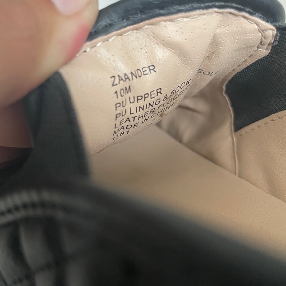 Steve Madden Leather Quilted Sneakers - Ecentrcq Slip Ons Shoes - Picture 5 of 6